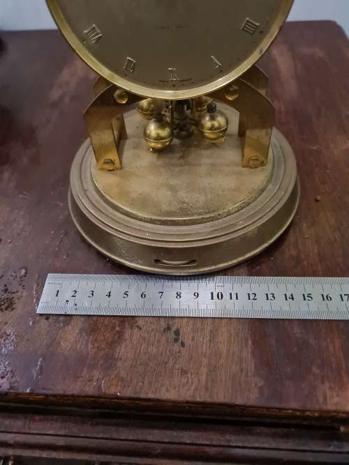 MADE IN GERMANY VINTAGE MECHANICAL DOME CLOCK-SEE DESCRIPTION