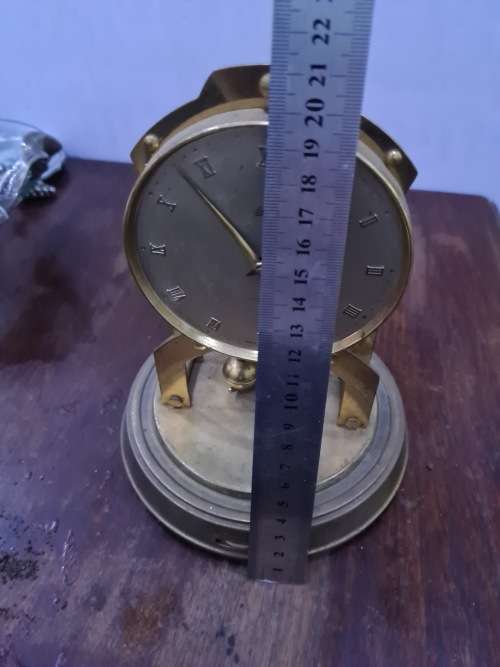 MADE IN GERMANY VINTAGE MECHANICAL DOME CLOCK-SEE DESCRIPTION