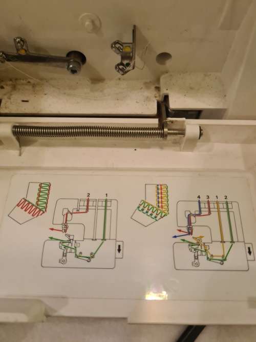 ELNA LIMITED EDITION OVERLOCKER( WITH SAFETY)WORKS