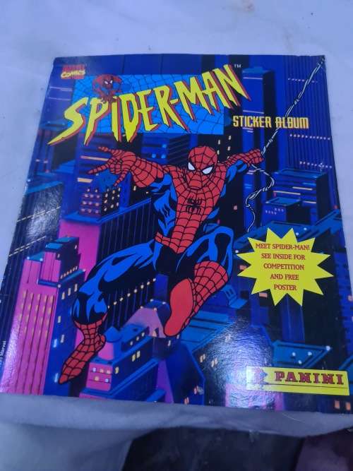 SPIDERMAN STICKER ALBUM(FOR THOSE PREVIOUSLY PURCHASED STICKERS)