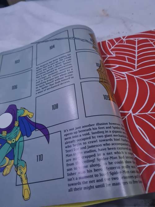 SPIDERMAN STICKER ALBUM(FOR THOSE PREVIOUSLY PURCHASED STICKERS)