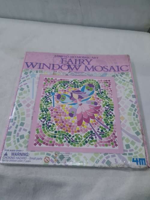 EASY TO DO FAIRY WINDOW MOSAIC ART
