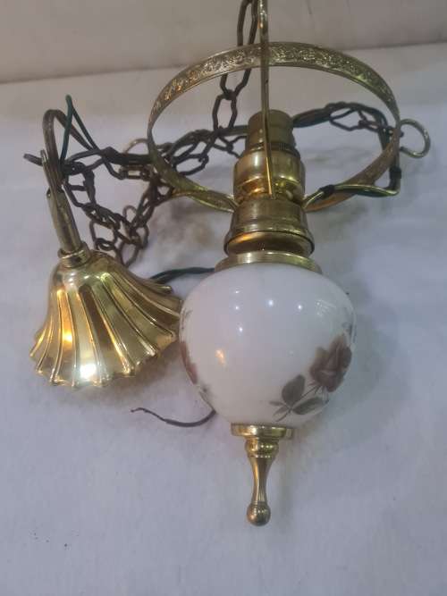 VINTAGE CEILING LIGHT(SOLID BRASS)