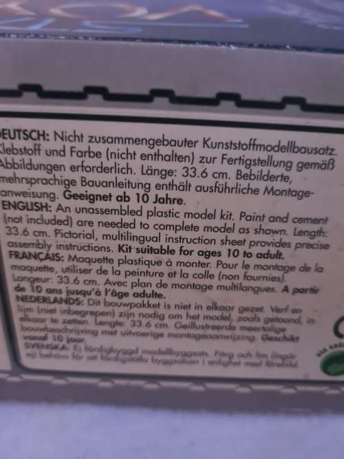 STAR TREK VOYAGER KAZON FIGHTER TO BUILD-33.6cm