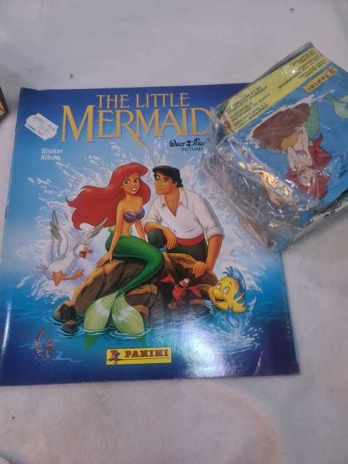 WALT DISNEY THE LITTLE MERMAID STICKER ALBUM INCL.BOX OF 250 STICKERS