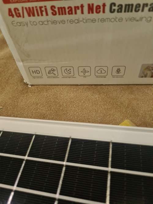 4G SOLAR WIFI NET CAMERA (REMOTE VIEWING)