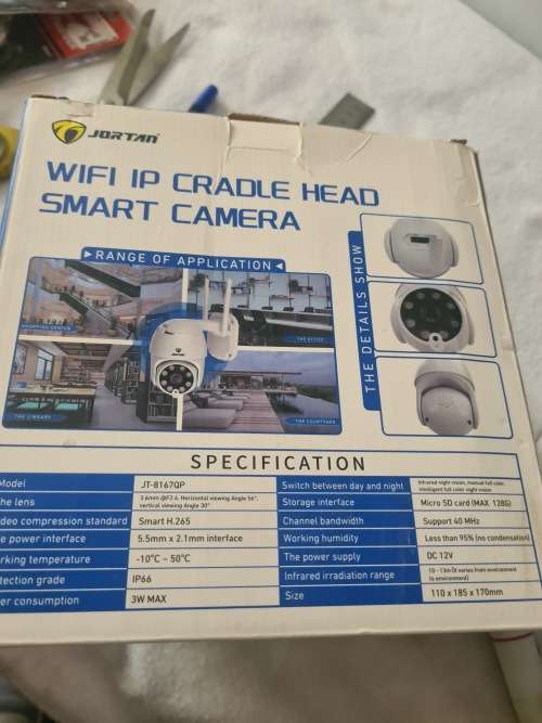 WIFI IP CRADLE CAMERA