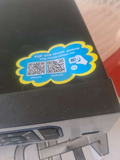 8 CHANNELS AHD DVR INCL.POWER SUPPLY, REMOTE AND MOUSE