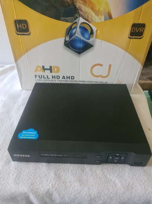8 CHANNELS AHD DVR INCL.POWER SUPPLY,REMOTE AND MOUSE