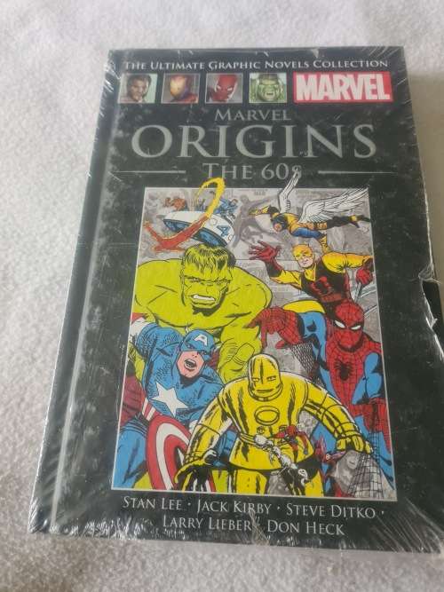 MARVEL SUPERHEROES HARDCOVER COMIC (ORIGINS,THE 60`s))