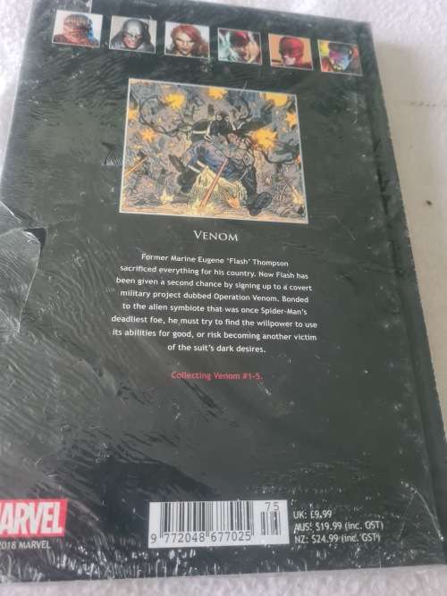 MARVEL SUPERHEROES HARDCOVER COMIC (VENOM))