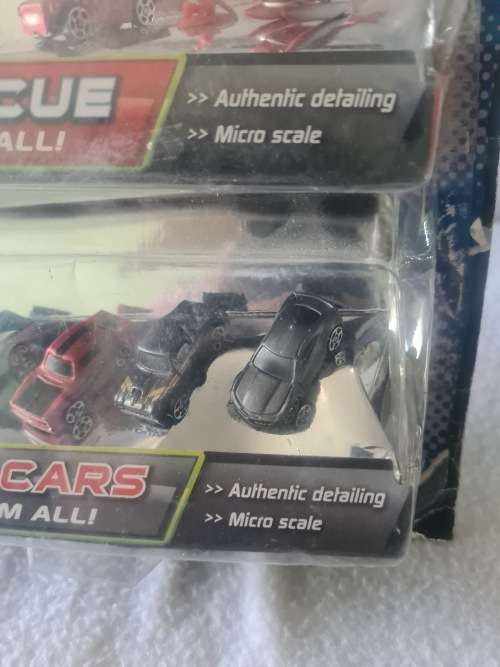 MICRO SYSTEM FIRE RESCUE AND MUSCLE CARS(10 PIECE)