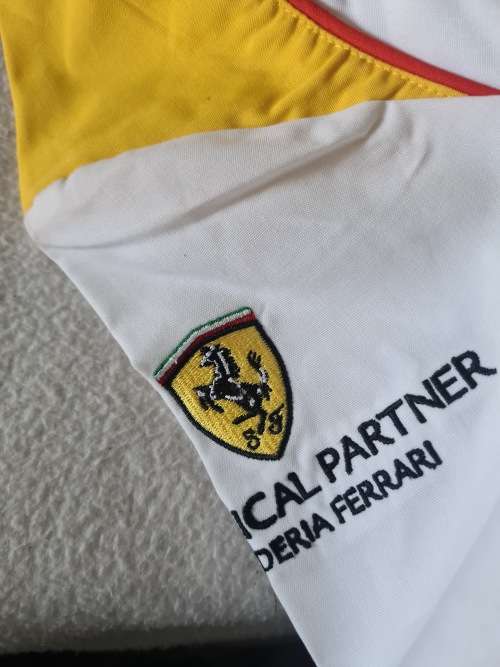 SHELL V POWER/FERRARI SHIRT-SIZE LARGE