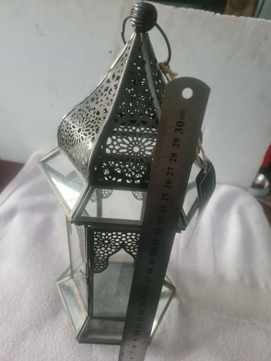 MOROCCAN STYLE COZY LANTERN/CANDLEHOLDER -ITEM CANNOT BE COMBINED