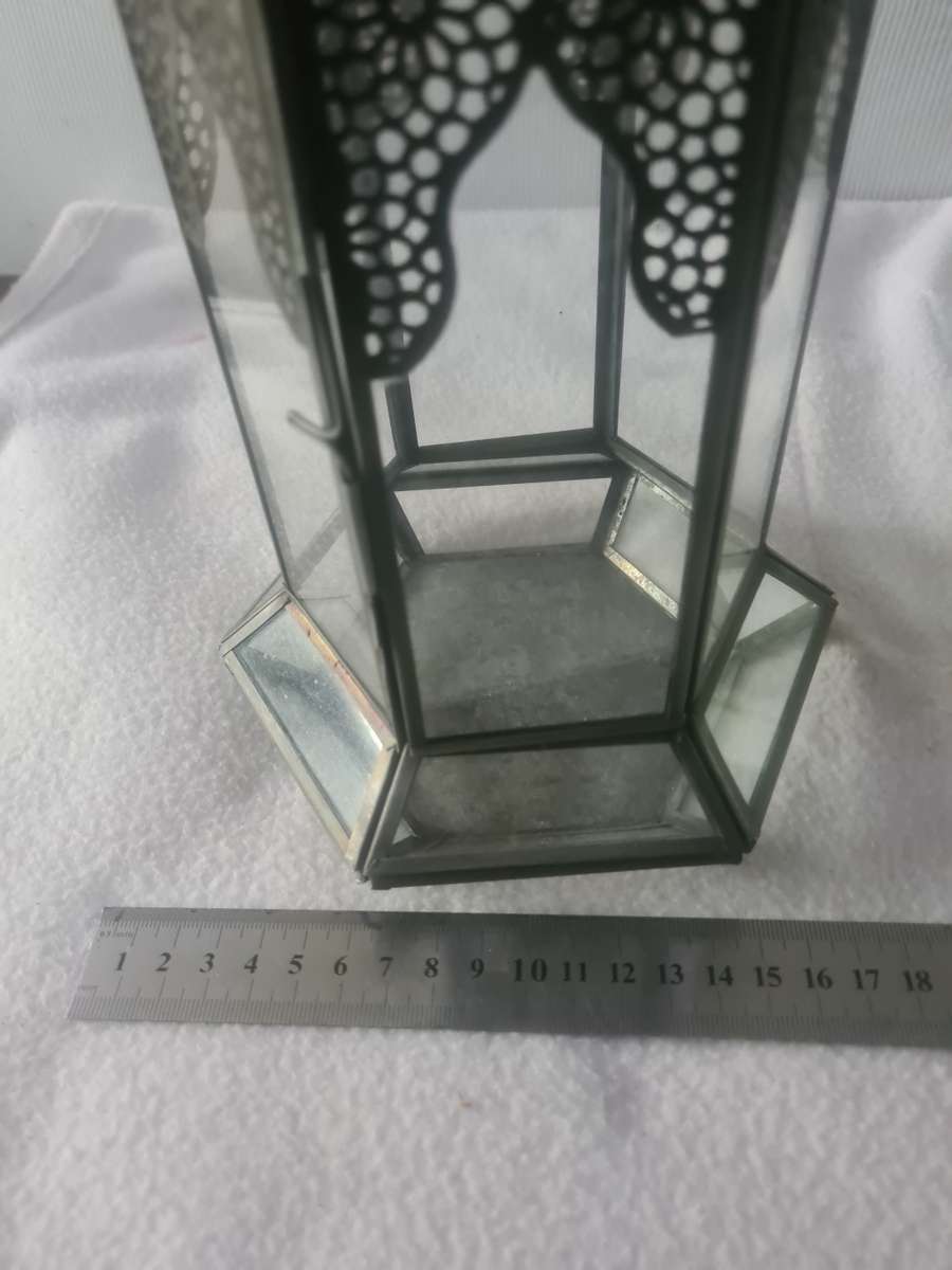 MOROCCAN STYLE COZY LANTERN/CANDLEHOLDER -ITEM CANNOT BE COMBINED