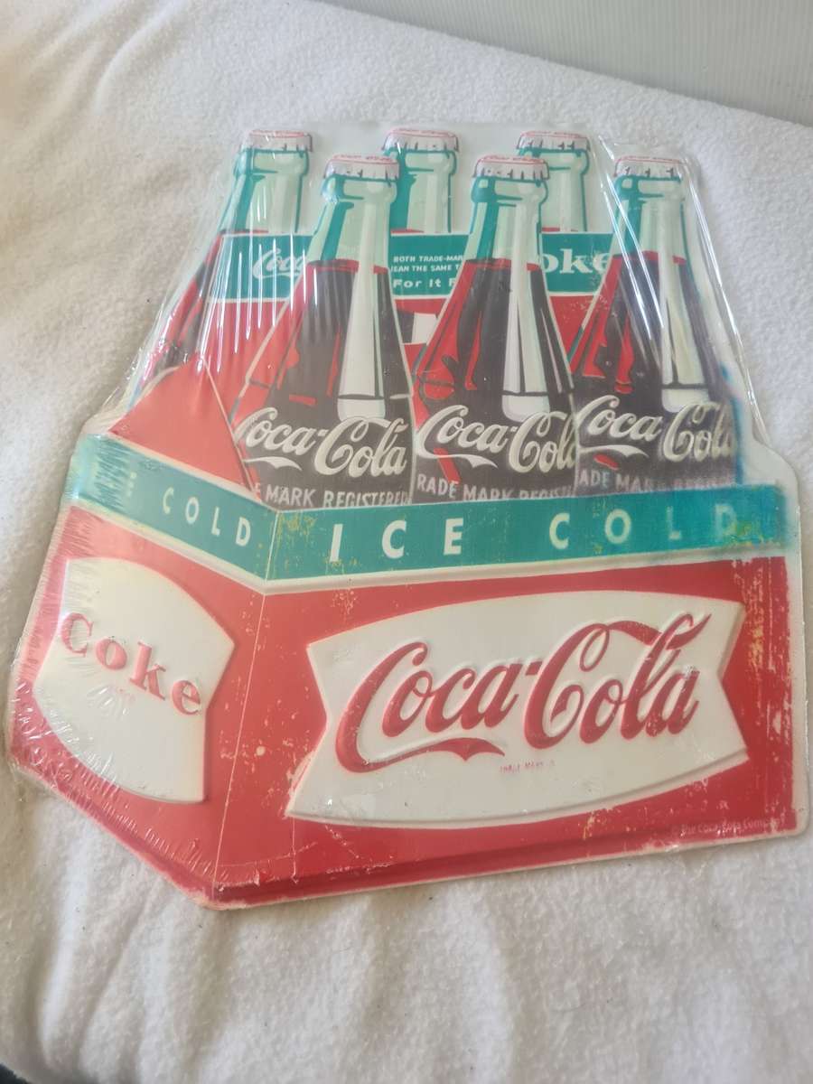 COCA-COLA METAL SIGN(30 X 30CM)