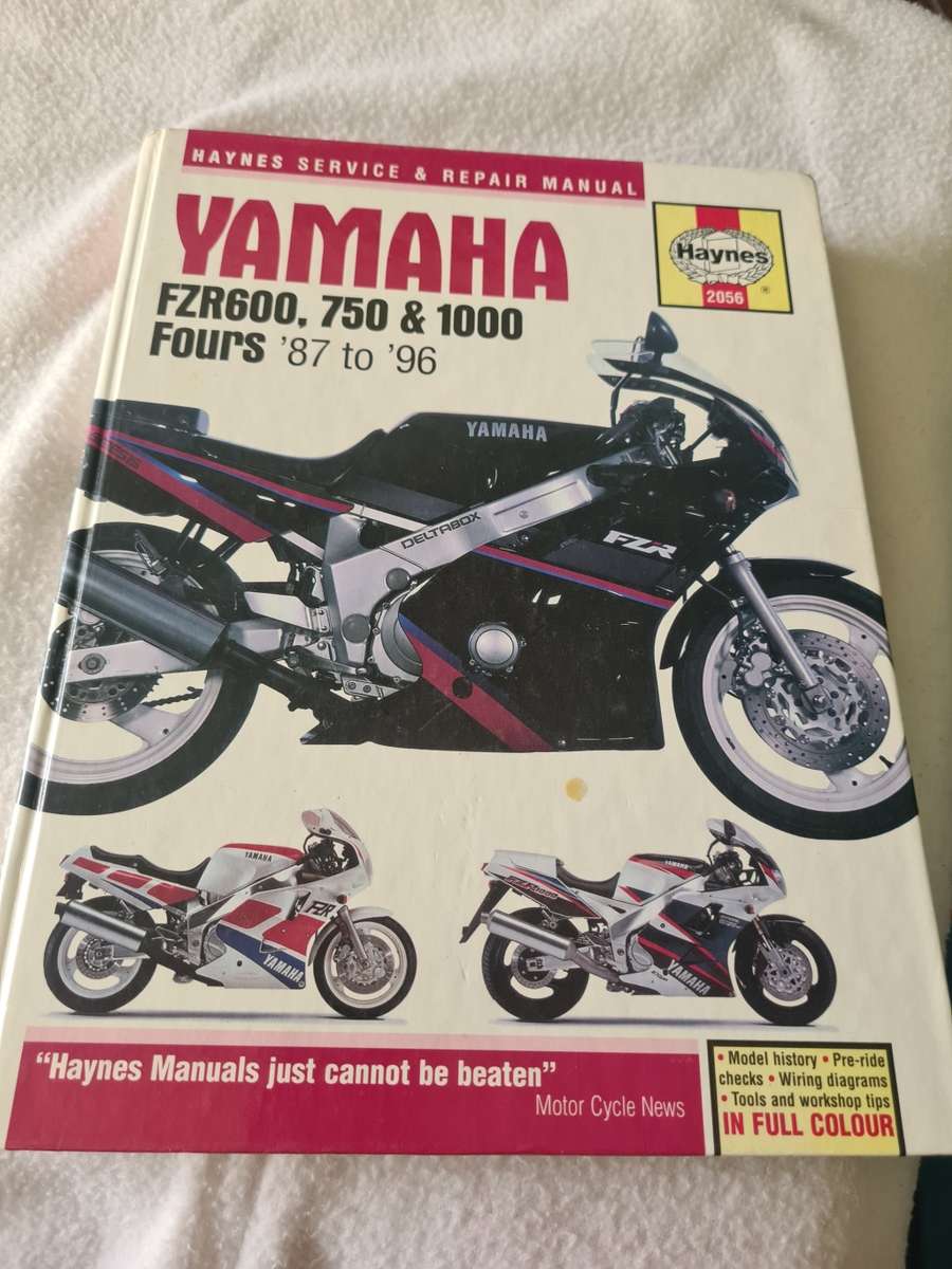 HAYNES YAMAHA SERVICE AND REPAIR MANUAL(HARDCOVER BOOK)