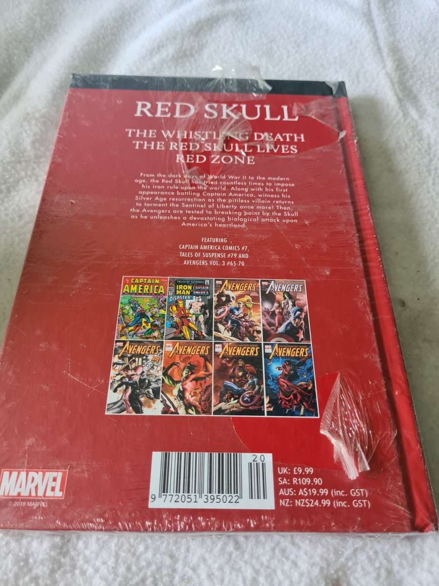 MARVEL MIGHTIEST HEROES HARDCOVER COMIC (RED SKULL)