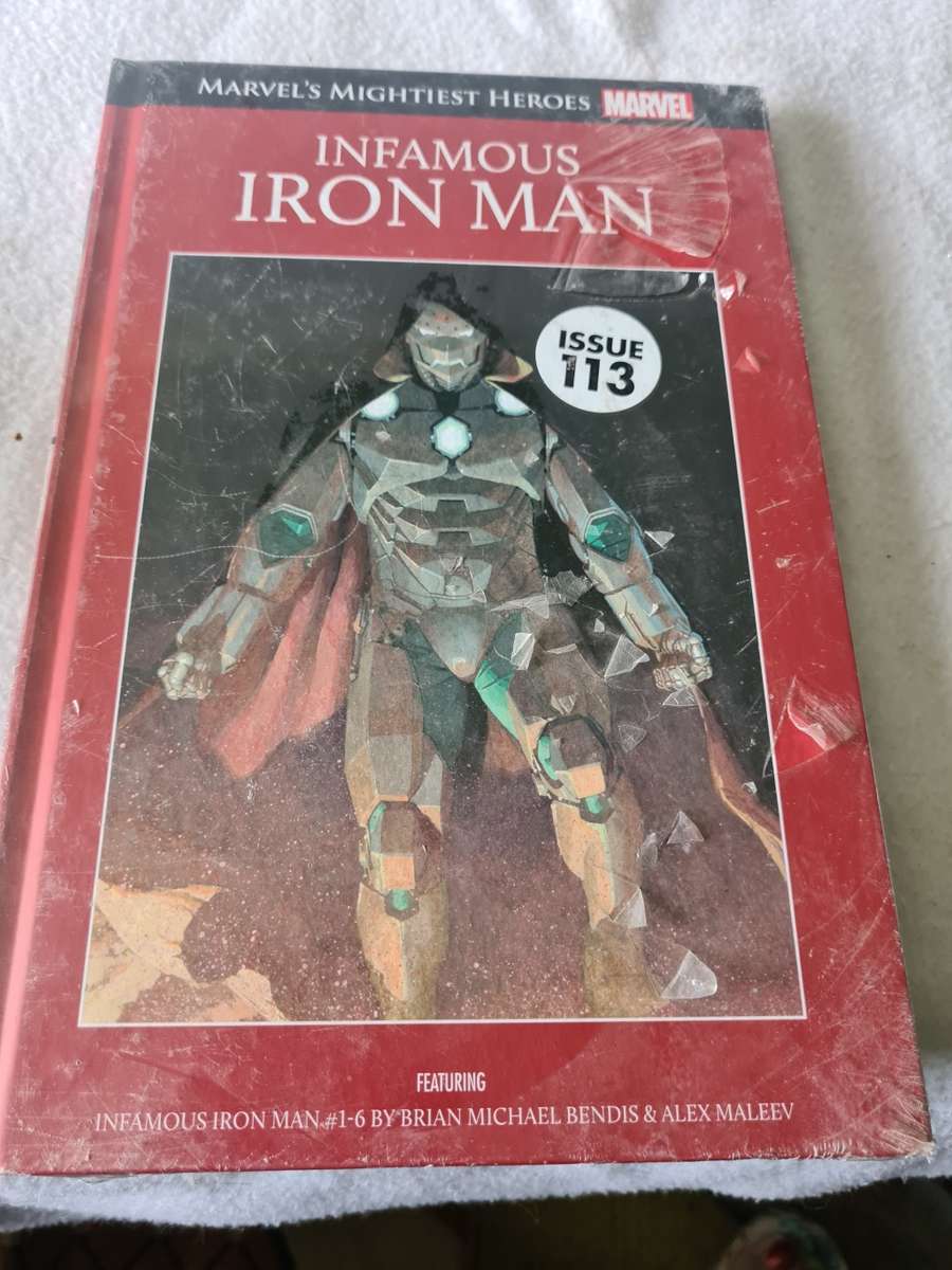 MARVEL MIGHTIEST HEROES HARDCOVER COMIC (INFAMOUS IRON MAN)