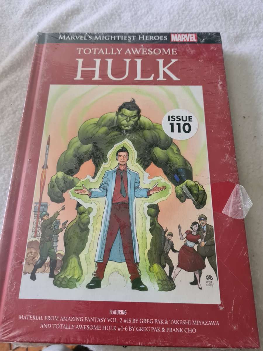 MARVEL MIGHTIEST HEROES HARDCOVER COMIC (TOTALLY AWESOME HULK)