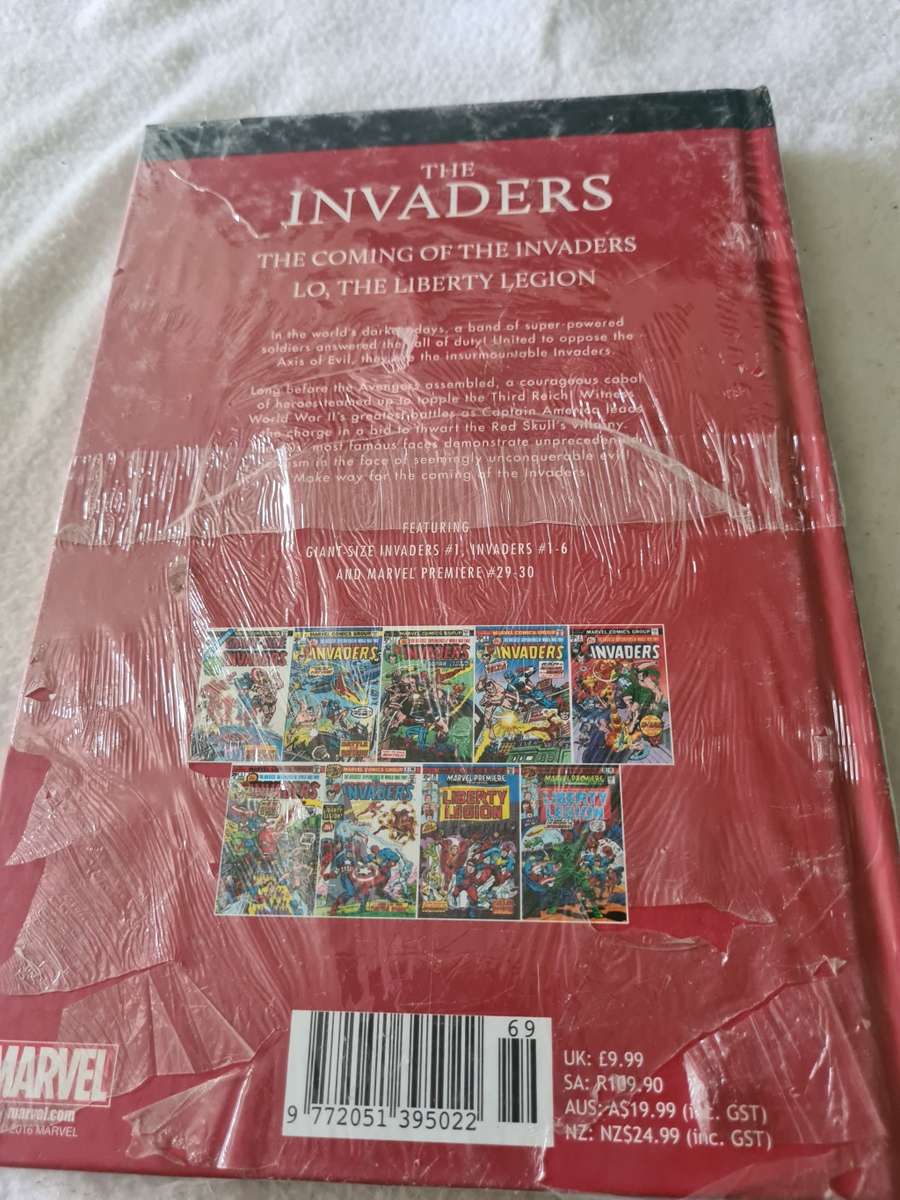 MARVELS MIGHTIEST HEROES HARDCOVER COMIC (THE INVADERS)