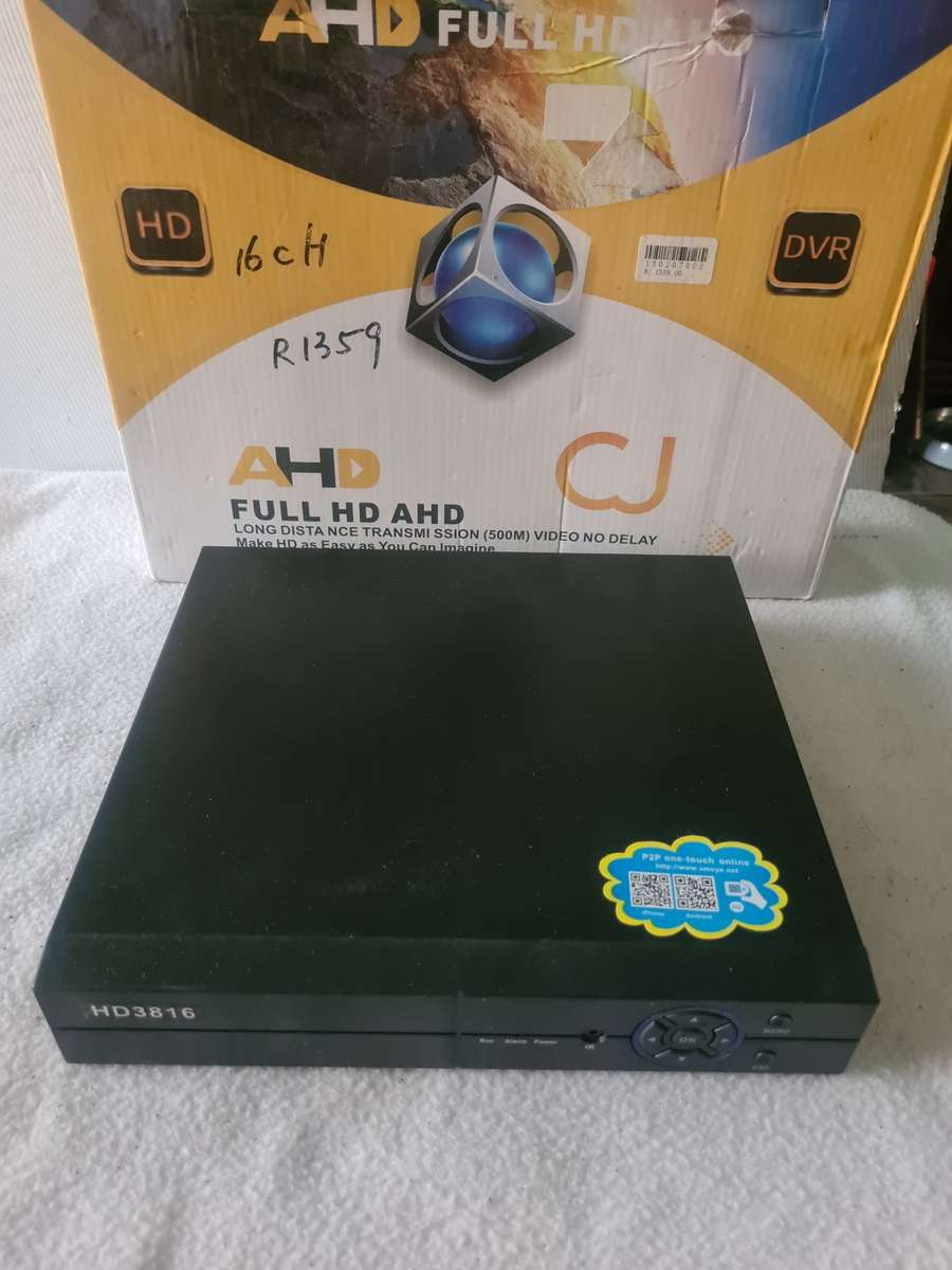 16 CHANNELS DVR INCL.POWER SUPPLY AND MOUSE