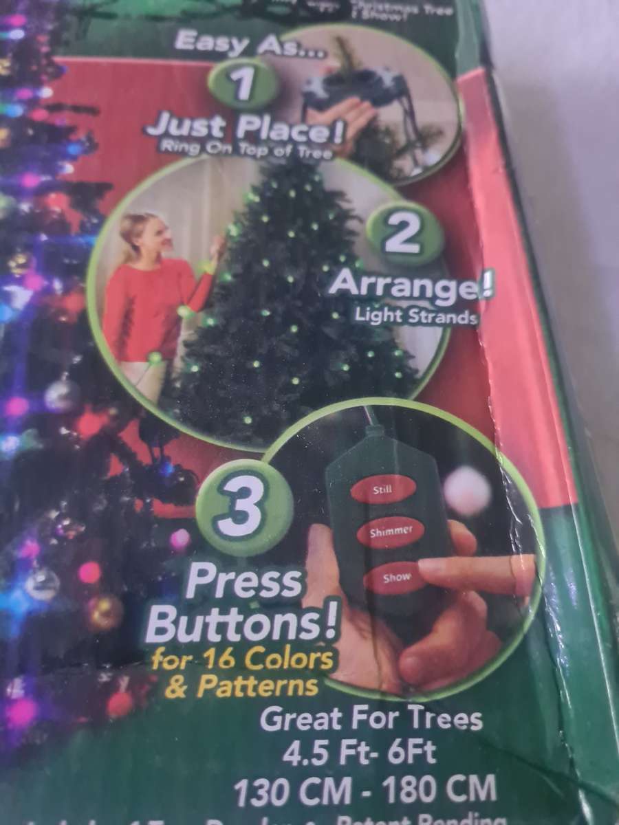 TREE DAZZLER(16 COLOURS AND PATTERNS)CHRISTMAS TREE LIGHTS