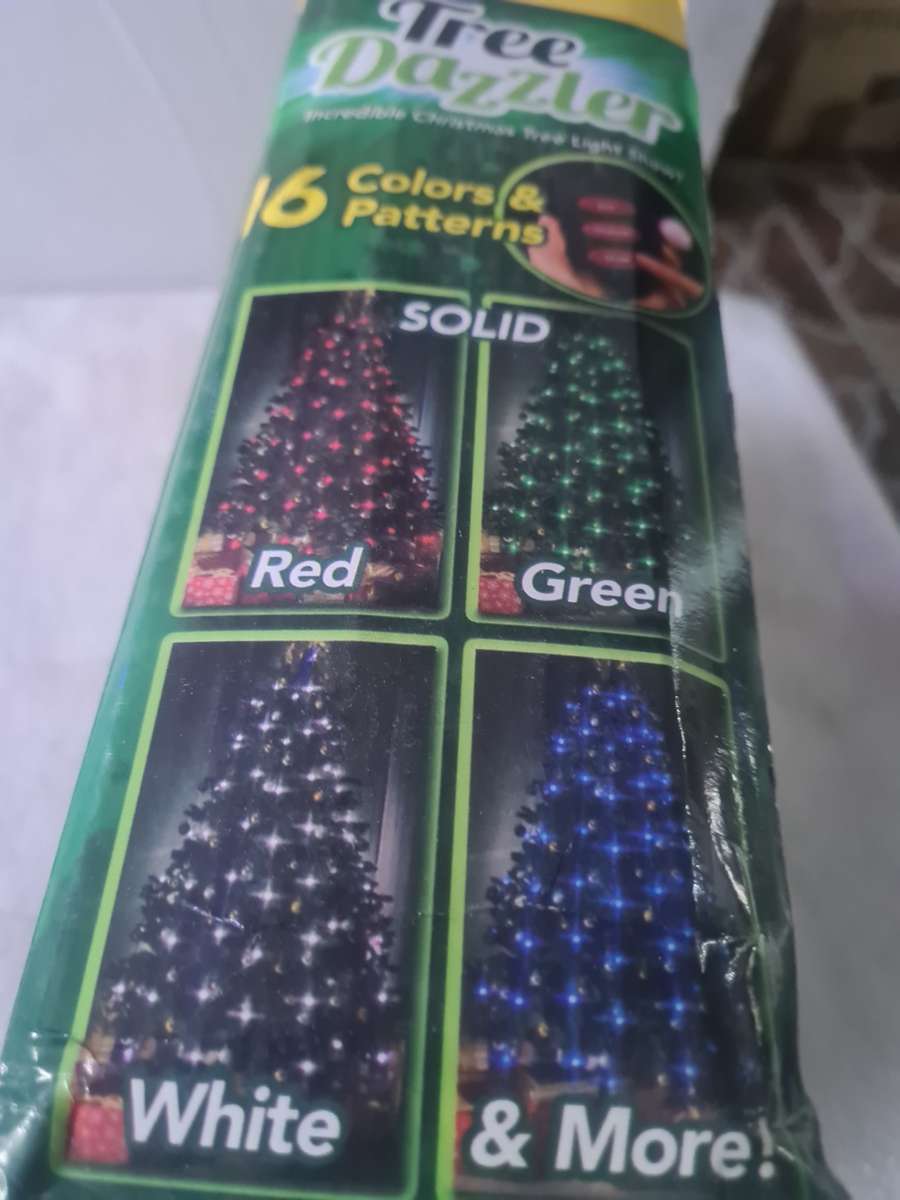 TREE DAZZLER(16 COLOURS AND PATTERNS)CHRISTMAS TREE LIGHTS