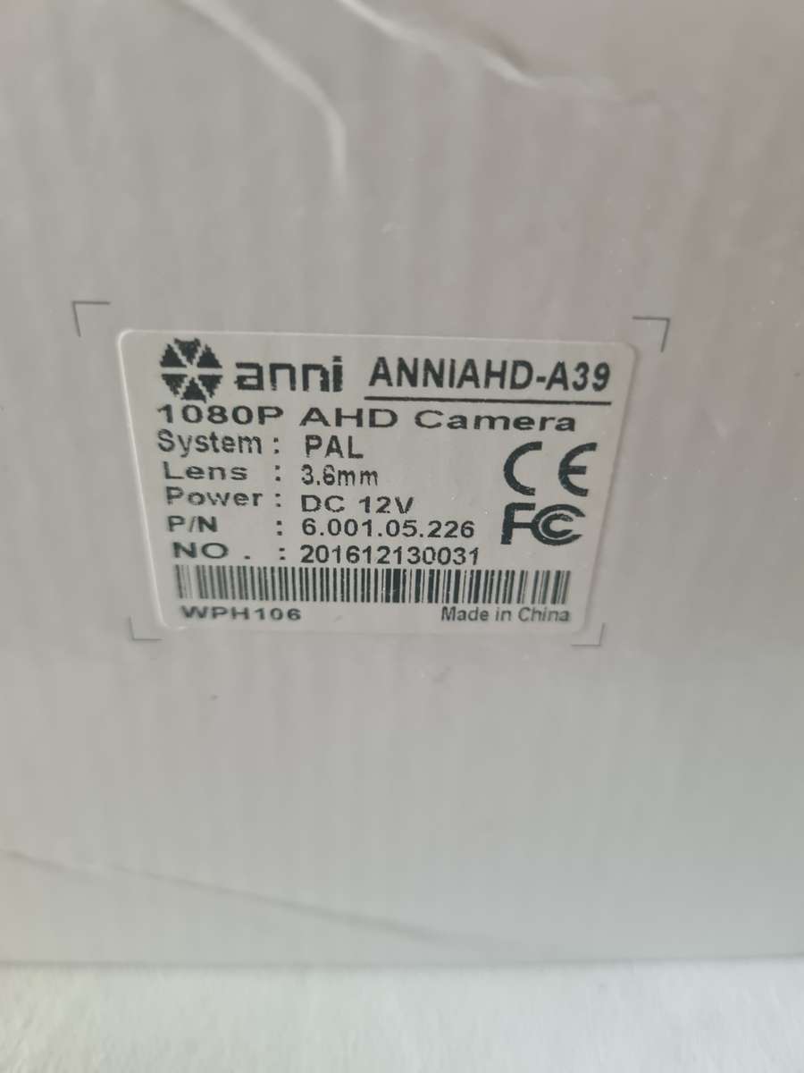 1080P AHD SECURITY CAMERA