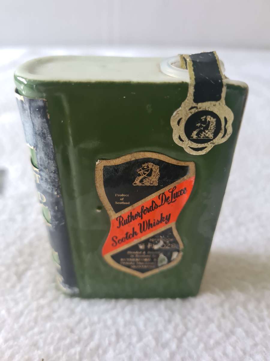 SEALED COLLECTABLE RUTHERFORD SCOTCH WHISKEY