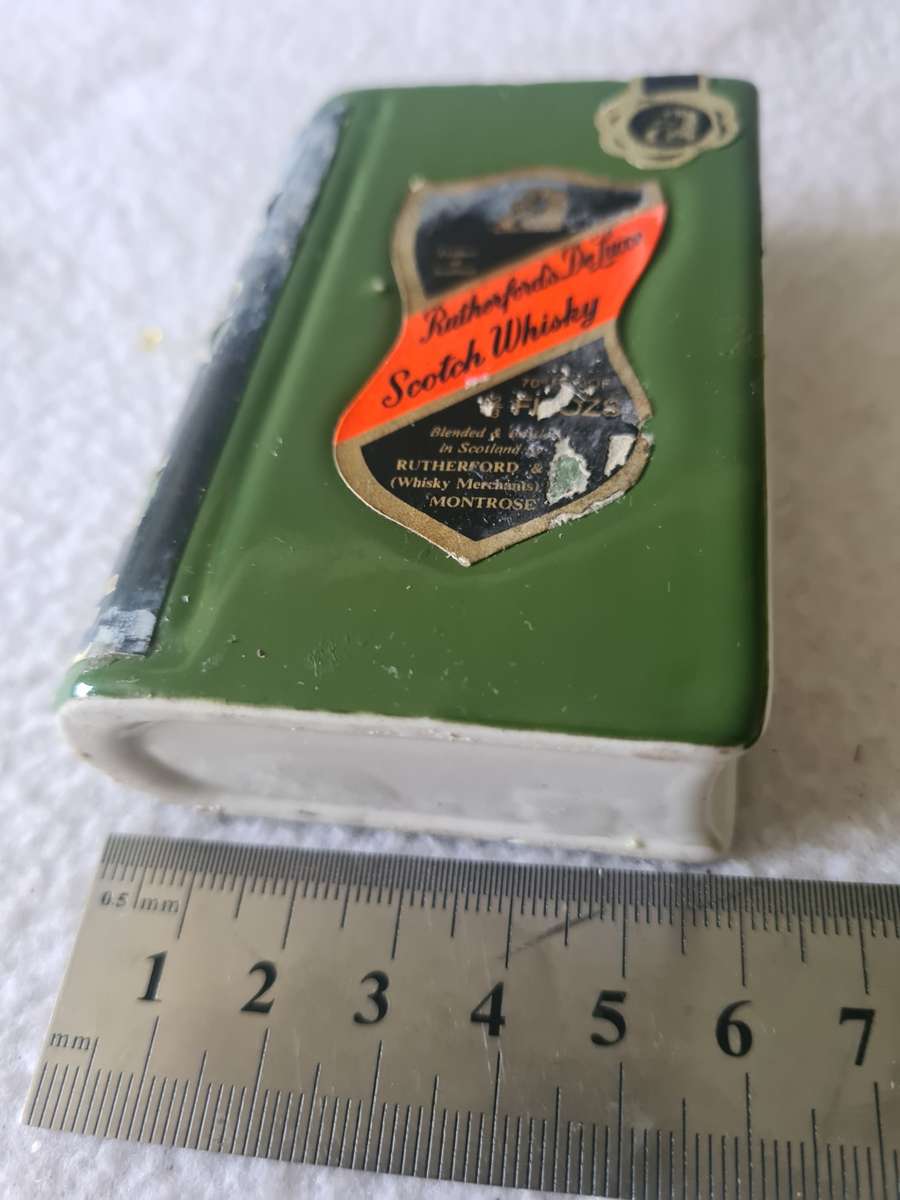 SEALED COLLECTABLE RUTHERFORD SCOTCH WHISKEY