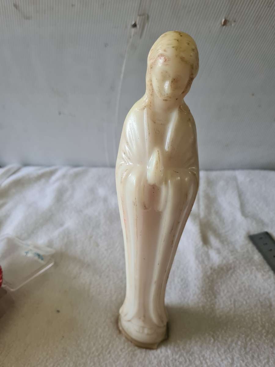 VIRGIN MARY ALLIBASTAIR STATUE FIGURE(26CM)