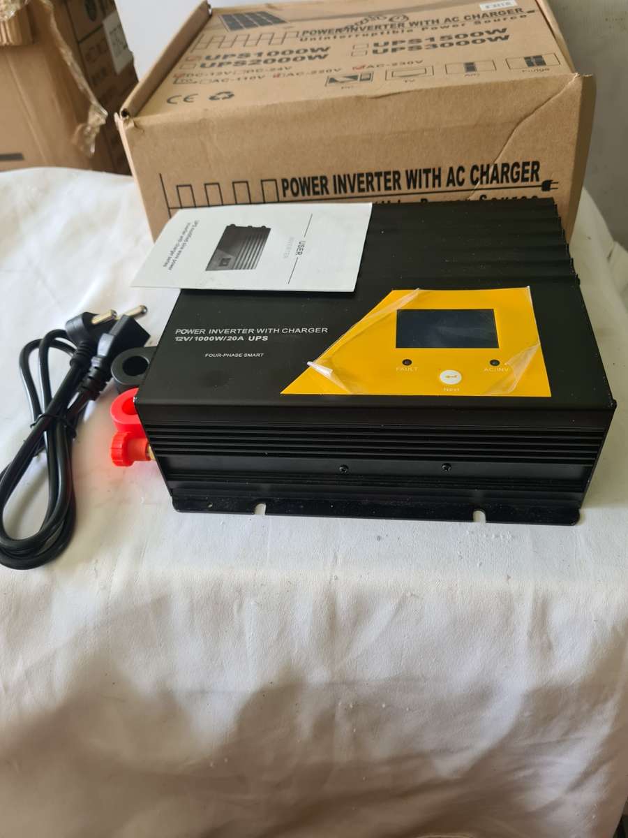 1000W POWER INVERTER WITH CHARGER(UNINTERRUPTABLE POWER SOURCE)MODIFIED SINEWAVE