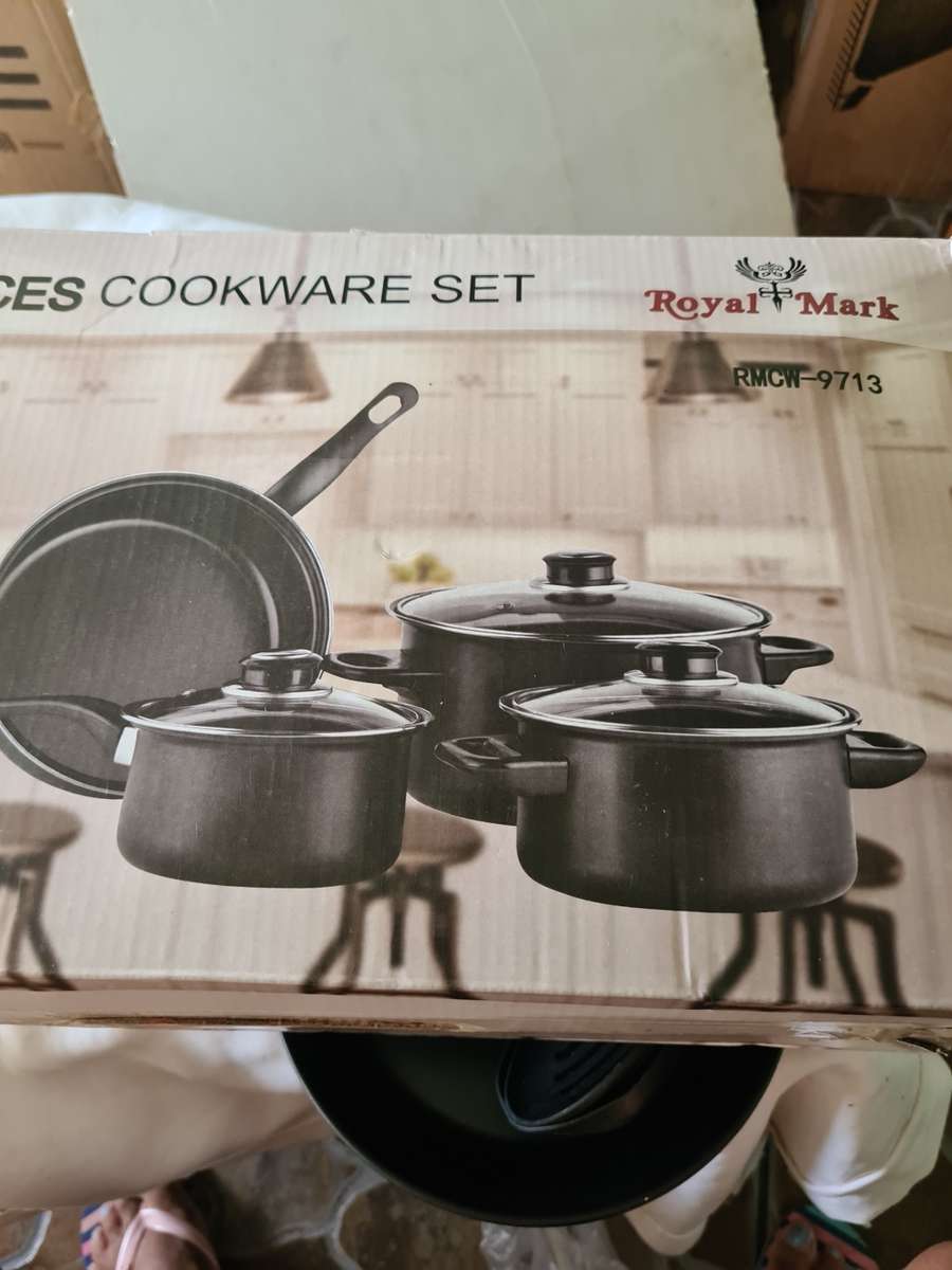 13 PIECE COOKWARE SET(NON-STICK)