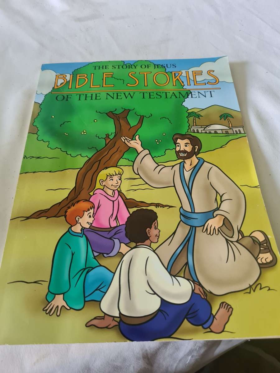 4 X KIDS BIBLE STORY BOOKD