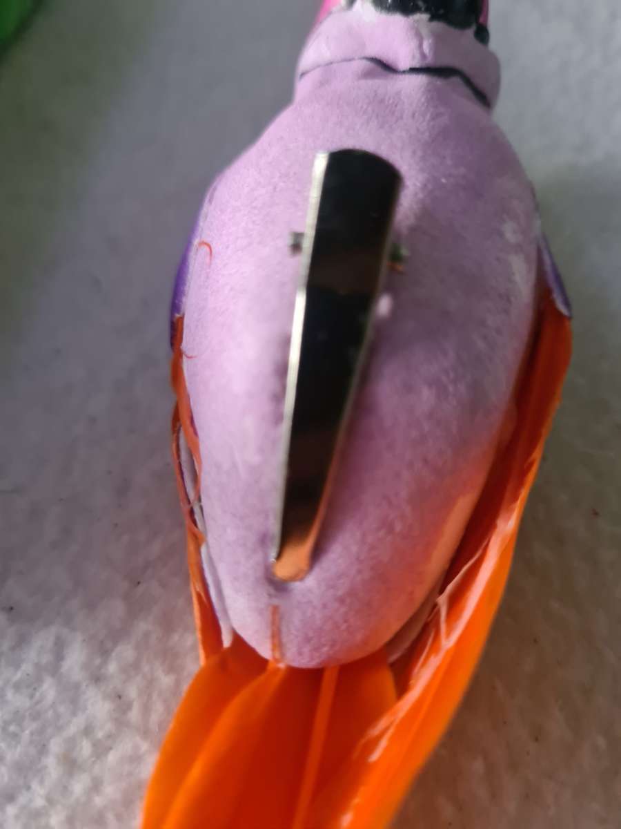 SET OF 6 VINTAGE TROPICAL BIRDS TABLEWARE(UNUSED)