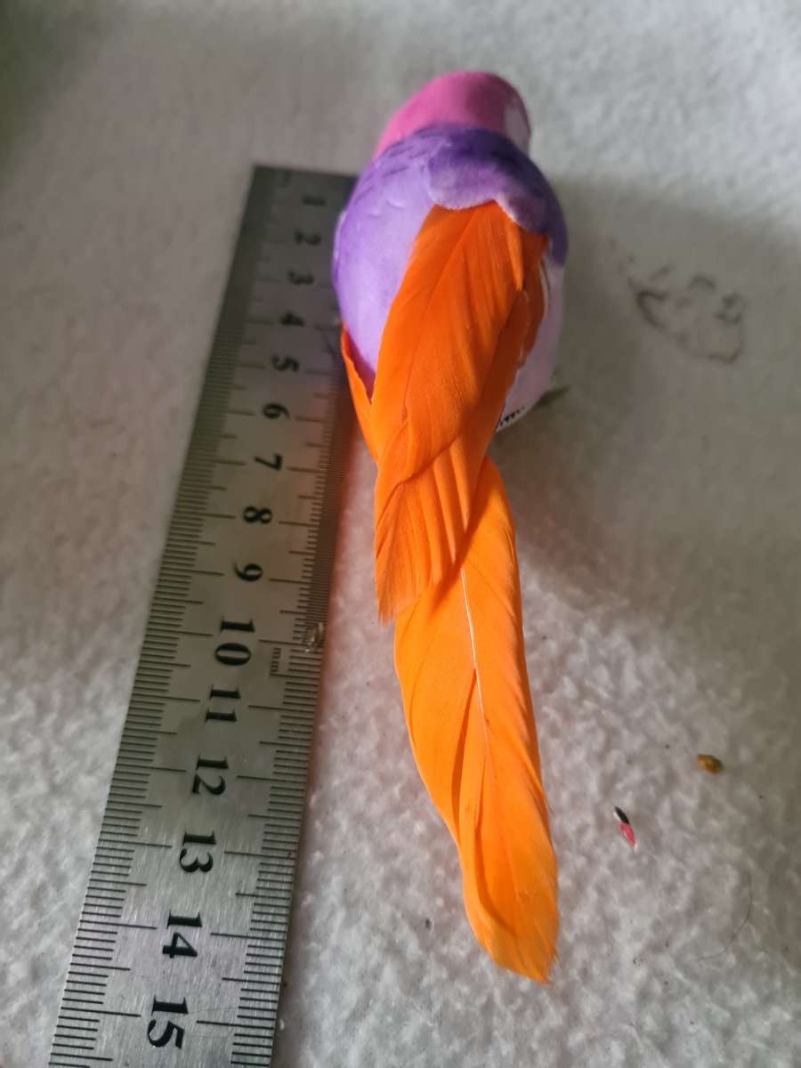 SET OF 6 VINTAGE TROPICAL BIRDS TABLEWARE(UNUSED)