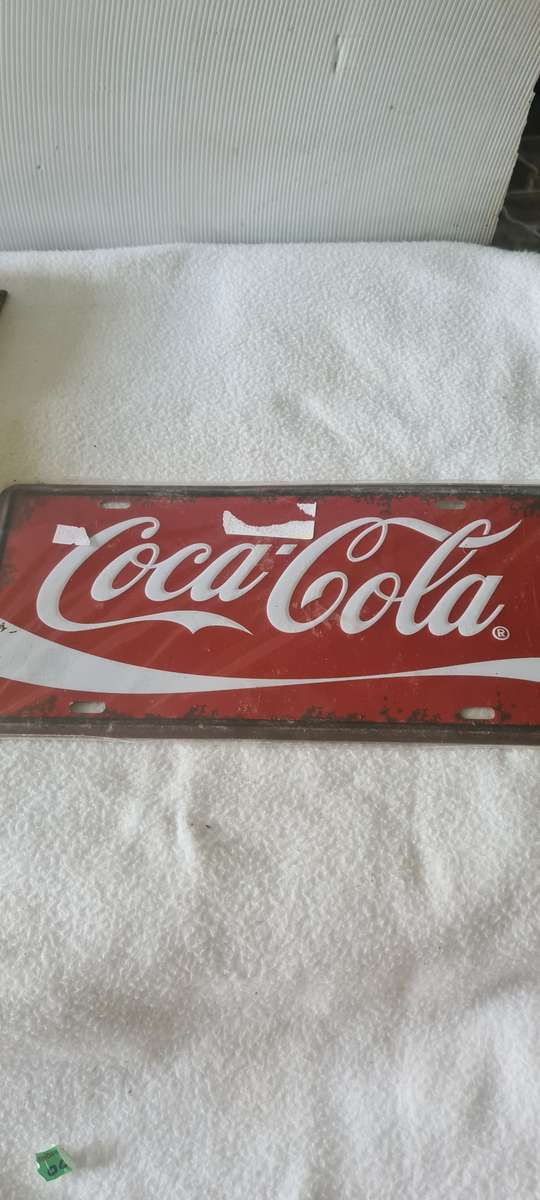 COCA-COLA METAL SIGN(30 X 20CM)