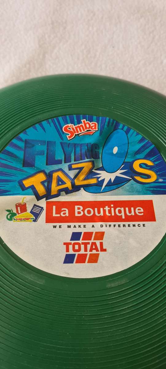 VINTAGE TOTAL SIMBA FLYING TAZOS
