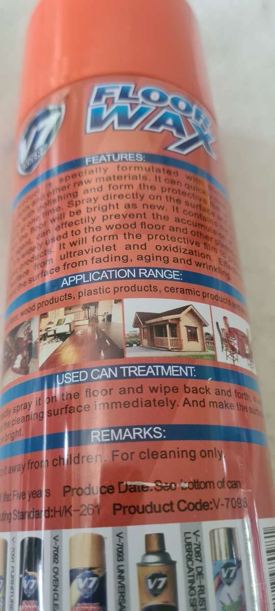 V7 EXPERT WOOD  WAX(450ML)