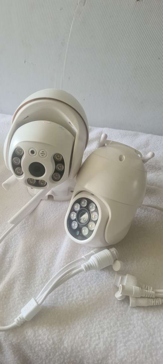 SET OF TWO WIFI SMART CAMERAS-SEE DESCRIPTION