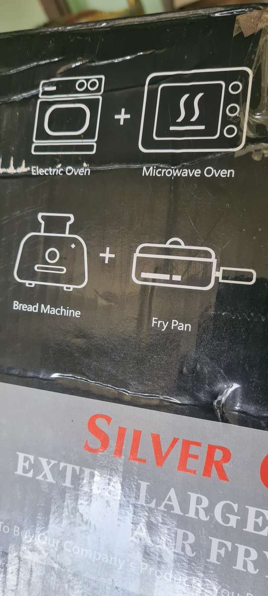 XTRA LARGE 22L CAPACITY SILVER CREST AIR FRYER