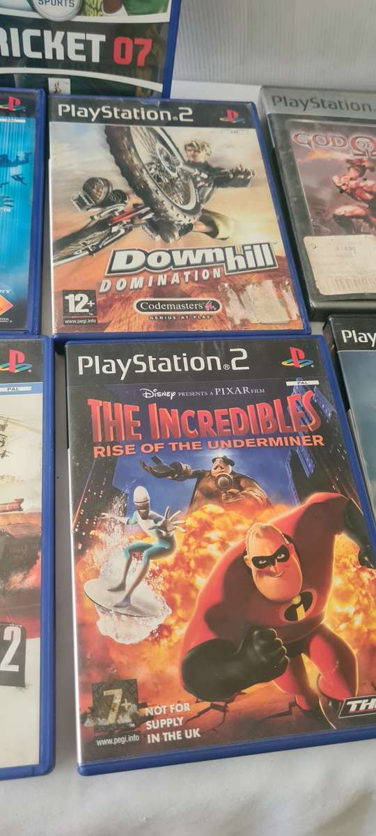 7 X PLAYSTATION 2 GAME DISCS
