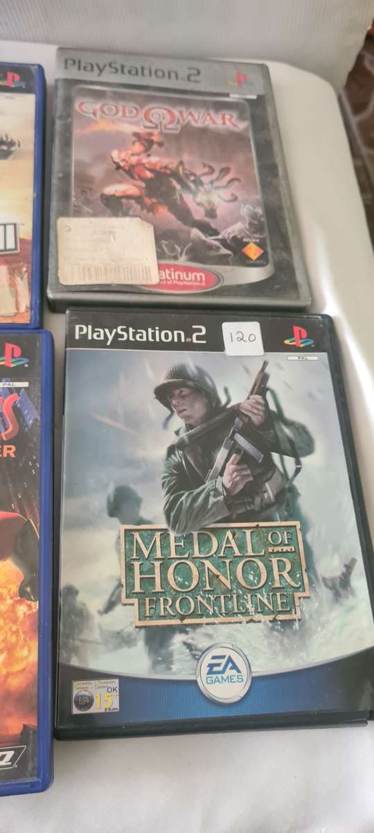 7 X PLAYSTATION 2 GAME DISCS