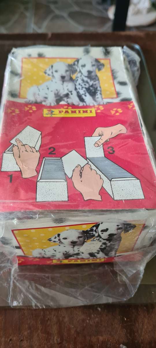 PACK OF 100(5 IN A PACK) 101 PANINI DALMATIAN STICKERS-500 STICKERS