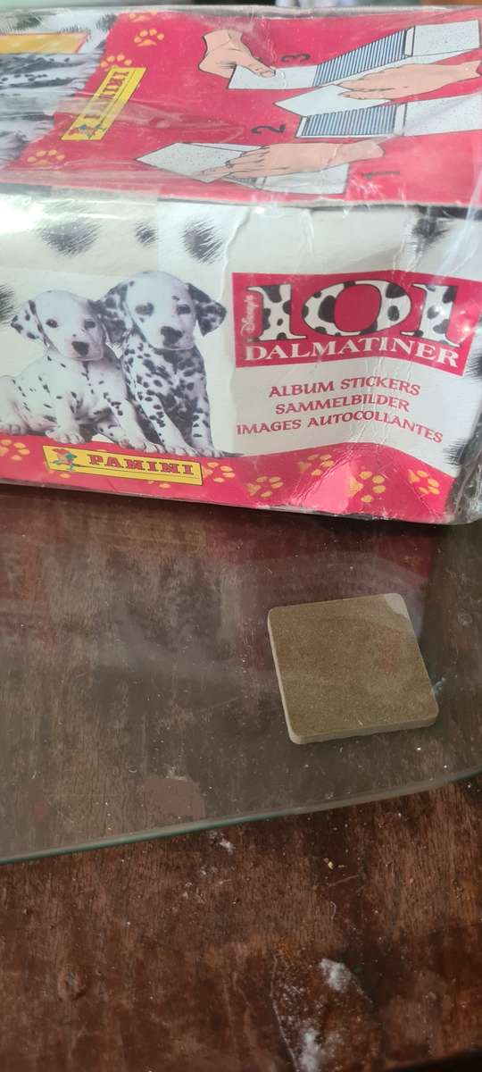 PACK OF 100(5 IN A PACK) 101 PANINI DALMATIAN STICKERS-500 STICKERS