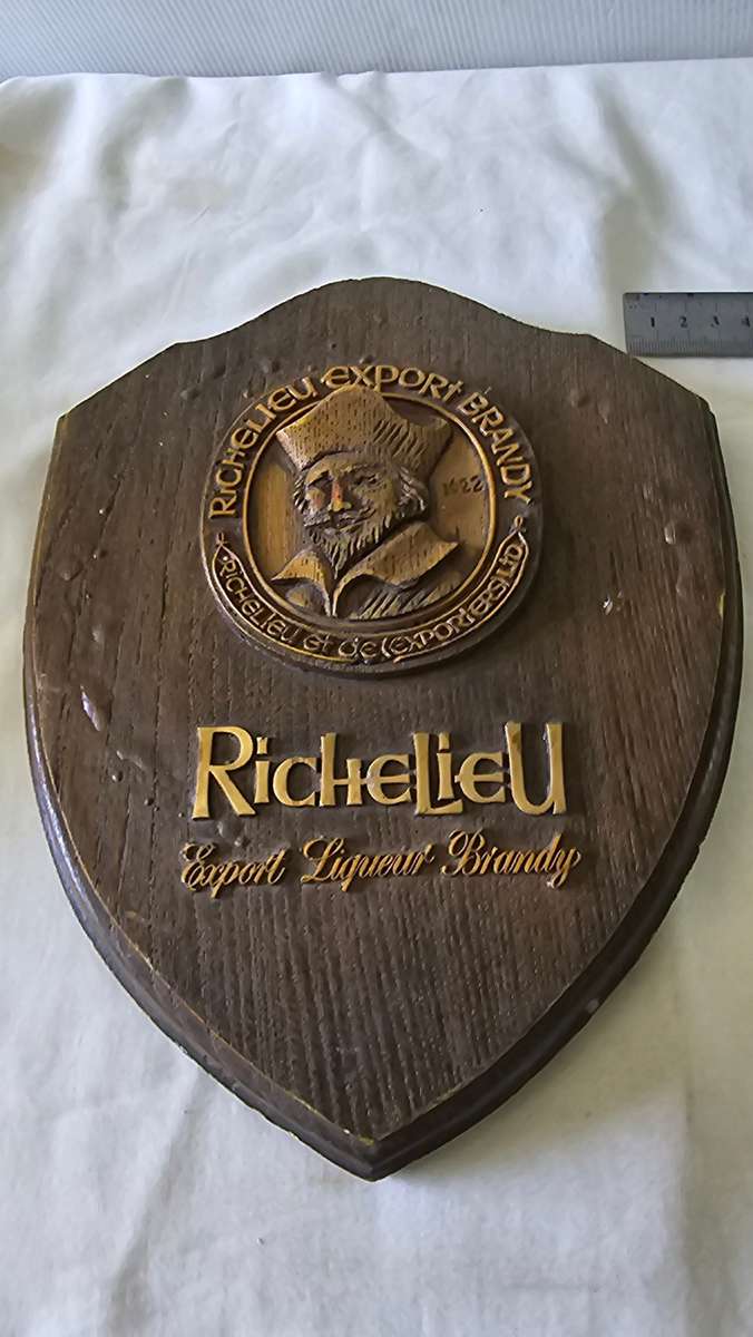 RICHELIEU BAR SIGN(WOODEN LOOK)