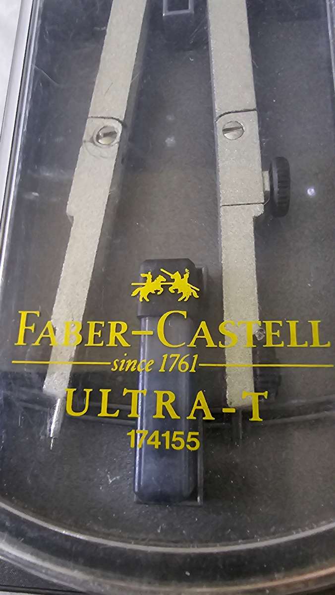 VINTAGE FABER CASTELL ULTRA T COMPASS