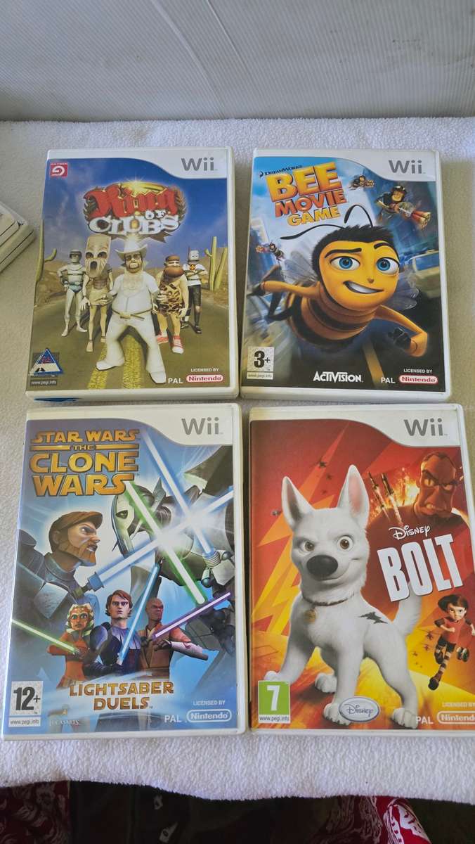 NINTENDO WII CONSOLE INCL.POWER SUPPLY,9 GAME DISC AND ALL ASSESCORIES AS PER PHOTOS