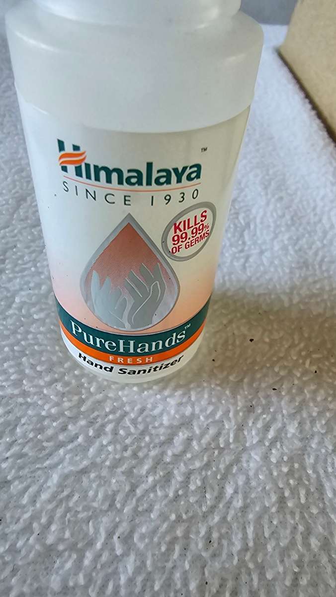 BOX OF 24 X 50ML HIMALAYA GEL SANITIZERS(WORKS MAGIC AS HOUSEHOLD CLEANERS)